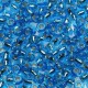 Miyuki seed beads 8/0 - Silverlined dark aqua 8-2429